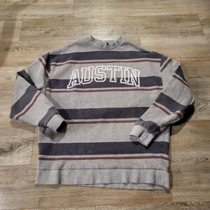 Osos Designs Austin Destination Crew Neck Sweatshirt Men's Size Medium